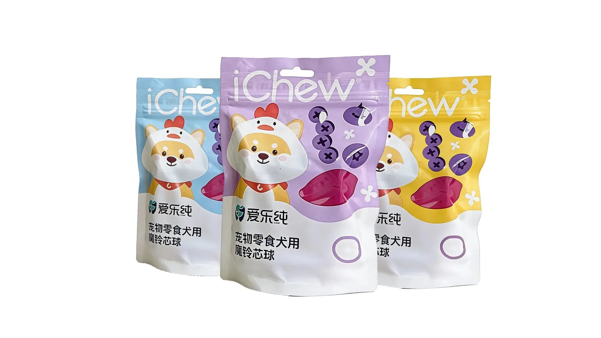Stand up pouch for pet food and treats